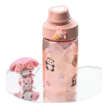 希乐（cille）水杯大容量tritan耐高温便携杯子 桂粉红460ml10.9元