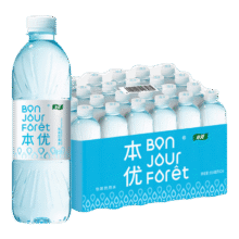 plus会员：怡宝 本优天然包装饮用水555ml*24瓶*4件77.88元（需领券，合19.47元/件）