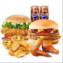 美团 KFC 肯德基 鸡牛丰盛双人餐(8件套)套餐兑换券·1张原价110元 现价54.9元