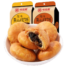 京东小程序下单、需凑单、京东PLUS:味滋源 黄山烧饼 170g*2袋4.04元（需领券）