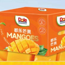 都乐Dole 国产大青芒2.2-2.5斤 单果350g9.9元