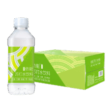 微信小程序：依能 苏打水饮料 青柠檬味 350ml*24瓶 *2件 共48瓶37.1元（需领券，合18.55元/件）折0.77元/瓶