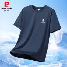 pierre cardin 皮尔·卡丹 男士冰丝速干透气短袖T恤39.8元（合19.9元/件）