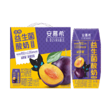 安慕希 西梅益生菌 酸奶 利乐钻 200g 12盒*2件65.8元（需领券，合32.9元/件）