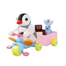 vef X11 SPACEXFREE·Pingu和我的一天系列盲盒 单个盲盒随机发51.6元