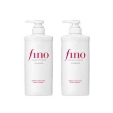 FINO芬浓透润美容液洗发露550ml*2水润亮泽滋养去屑日本进口洗发水62.9元