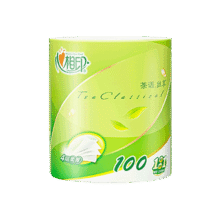 心相印卷筒纸丝享装四层卷筒卫生纸厕所家用厕纸有芯卷纸实惠装100g/卷 4层 100g/卷*5卷1.9元