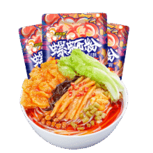 好欢螺 加辣加臭款 螺蛳粉 袋装 400g *3袋34.63元