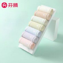 芬腾 内裤 女 7条装纯色 简约透气 柔软百搭三角裤39.8元（需领券）
