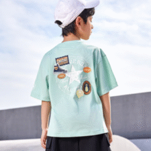Converse 匡威 男女童棉质凉感短袖T恤（110~160码）多款￥62.70