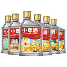 郎酒 精酿小郎酒 45度100ml*6瓶 浓酱兼香型白酒68.11元