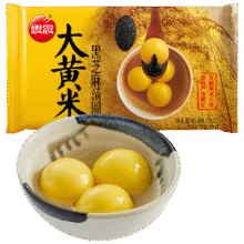 PLUS会员：思念大黄米黑芝麻汤圆454g约15颗*任选6件24.4元（合4.07元/件）