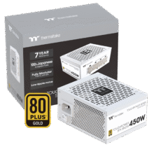 Thermaltake（Tt）额定450W 钢影Toughpower SFX 白色 电脑电源（80PLUS金牌/全模/全日系电容/附ATX转接架）339.21元（需plus会员，需领券）