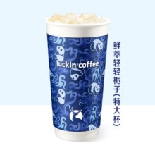 瑞幸咖啡 鲜萃轻轻栀子（特大杯）原价32，现价11.9元