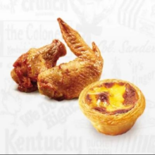 美团 KFC 肯德基 甜咸双拼 甜咸小食两件套单人餐原价22元 现价16.9元