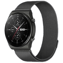 PLUS：臣颂（CHENSONG）适用小米手表xiaomi Watch S1/S4/S1Pro/S2/S3/S4 Sport表带color运动版/color2 磁吸米兰尼斯黑15.3元