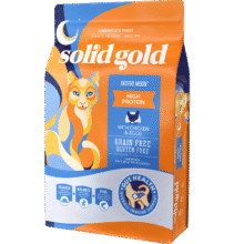 素力高素力高（SolidGold）进口高蛋白金装金素鸡长肉营养成猫幼猫猫粮 经典鸡肉味 12磅308元（需领券）