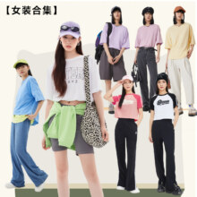 美特斯邦威情侣款休闲时尚潮流情侣装青少年满印短袖T恤夏宽松T恤27.65元（需领券）