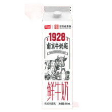 卫岗1928鲜牛奶牛乳屋顶950ml 低温奶巴氏杀菌 自有牧场营养早餐牛奶24.2元（合6.05元/件）
