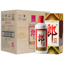 郎酒郎牌郎酒 酱香型白酒 53度 500ml*6 整箱装（新老包装年份随机） 53度 500mL 6瓶1029.9元