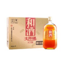 和酒 大开福五年陈 整箱 海派黄酒上海老酒陈酒 1000ml*6瓶104.41元（返5元超市赠金，需领券）