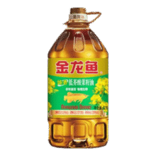 金龙鱼 食用油 非转基因压榨 纯香低芥酸菜籽油6.18L85.81元