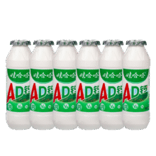 娃哈哈 AD钙奶 100ml*6瓶1.9元（需领券）