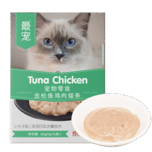 最宠（Paddy Time）猫零食猫条金枪鱼鸡肉160g 宠物成幼猫咪湿粮流质零食品补水发腮23元 (券后省20,月销6000+)
