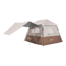牧高笛（MOBIGARDEN）假日山居Lite 黑胶款 户外露营屋型大空间防雨防晒速开帐篷 假日山居5.9/松露棕743.05元（需领券）