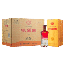 剑南春 银剑南珍品 52度 500ml*6瓶 整箱装 浓香型白酒408元 (月销6000+)