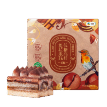 中粮香雪（COFCOXIANGXUE）低糖高纤提拉米苏低GI蛋糕代餐动物奶油下午茶生日蛋糕点心990g83.85元（需领券）