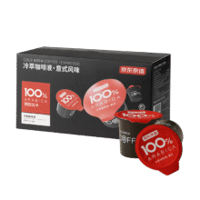 京东京造 纯冷萃咖啡液 胶囊咖啡  意式风味黑咖啡液 540ml(18ml X 30颗)195.15元（合65.05元/件）