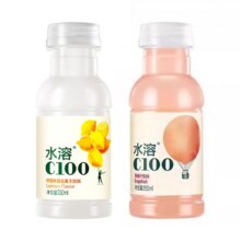 88vip ：农夫山泉水溶c100柠檬味复合果汁250ml*12瓶20.14元