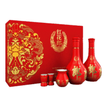 郎酒【官方旗舰】红花郎红10 酱香型白酒 收藏送礼喜宴 53度 500mL 2瓶 礼盒570元（需领券）