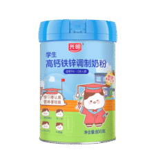 光明 高钙 铁锌 调制奶粉 青少年营养奶粉 学生奶粉 800g 牛奶粉88元 (券后省20,月销2000+)