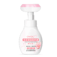 需首单、PLUS：OVDL 花朵洗手液300ml 花瓣形泡沫慕斯温和易冲洗清洁液（樱花清香）3.67元（凑单后0.69元）