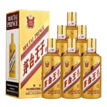 PLUS会员: 茅台（MOUTAI）王子酒 金王子 酱香型白酒 53度 500ml*6 整箱装1096.72元（需领券）