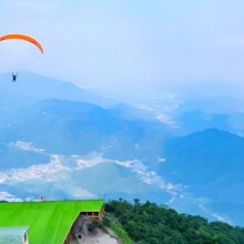 美团 2日无限云上草原观光票【半山隐竹酒店】双早+索道原价6091元，现价1454