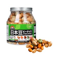 日本豆鱼皮花生大罐装芥末味超辣26.41元（合13.21元/件）