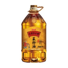 外婆乡小榨菜籽油4L/桶食用油59元