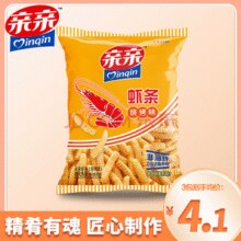 亲亲（Qinqin）膨化休闲零食小吃 童年记忆膨化食品 虾条烧烤味￥2.57