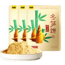 需首购:甘源 梅干菜味冬笋饼 72g*3袋5.9元（需试用、plus会员5.83）
