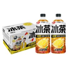 元气森林 冰茶900m冰爆柠檬 大瓶装1.99元