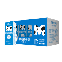 天润 新疆浓缩全脂早餐纯牛奶  MINI砖180g*12盒(无添加剂) 礼盒装27.74元/件（拍2件）