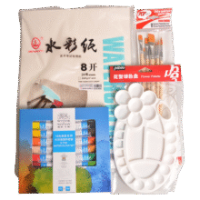 温莎牛顿 画家专用水彩画颜料 18色/36色水彩颜料套装 4件组合套装74.1元 (券后省0.95)