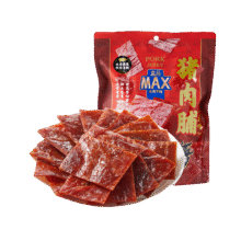 88VIP+百亿补贴：盒马MAX原味猪肉脯猪腿肉428g38.52元（需领券）