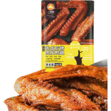 一线牵 秘汁鸭翅黑鸭味180g 休闲零食熟食香卤味特色小吃真空独立小包装4.59元（需领券）