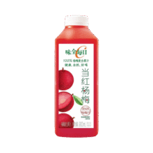 味全【孟子义同款】每日C杨梅汁900ml 100%果汁冷藏果蔬汁饮料19.9元 (券后省20,月销1w+)