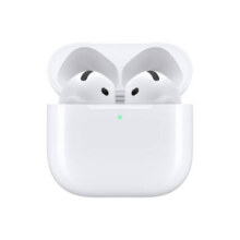 政府补贴:苹果 Apple AirPods 4 半入耳式真无线蓝牙耳机 白色 有线充电606.4元（需领券）