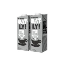 OATLY燕麦奶咖啡伴侣0添加蔗糖咖啡大师植物蛋白饮料2L40元 (券后省11)